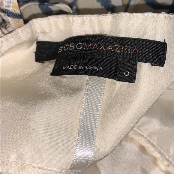 BCBG Max Azria Spaghetti Strap Cross Back Dress - Picture 6 of 7